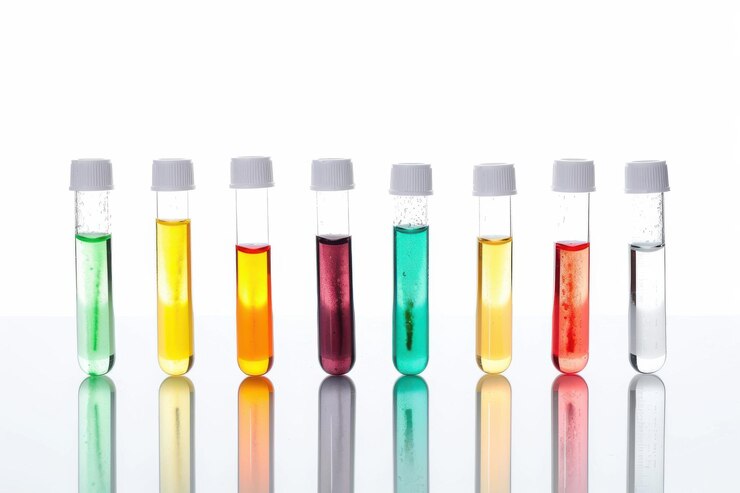 color-coded blood collection tubes