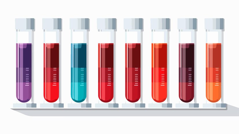 color coding blood collection tubes