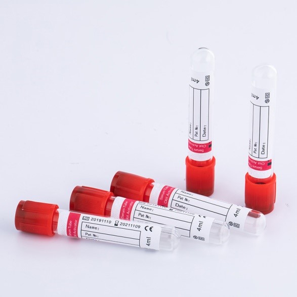 Coagulant tubes blood collection tubes