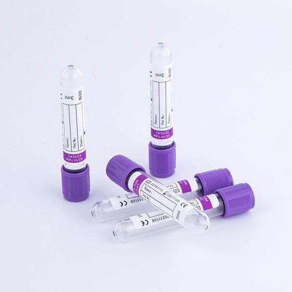 EDTAK₂ blood collection tubes