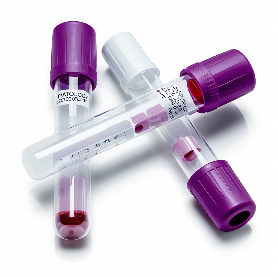 Hematology blood collection tubes