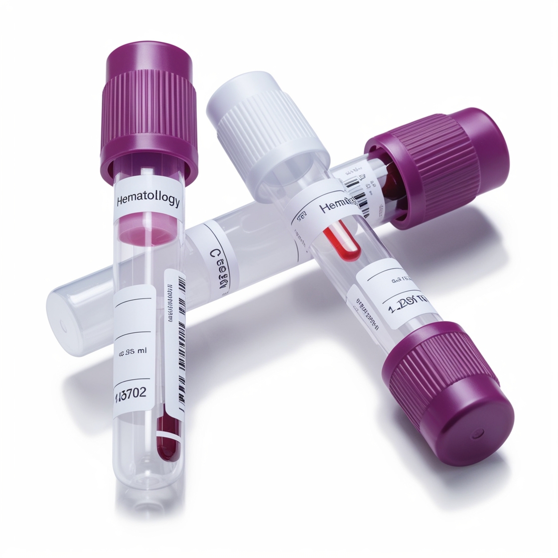 Hematology blood collection tubes