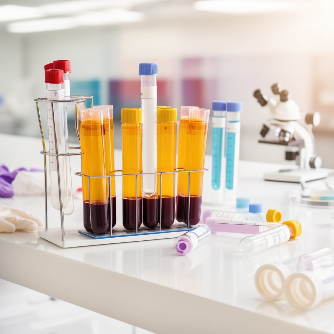 Blood tubes for serum/plasma testing