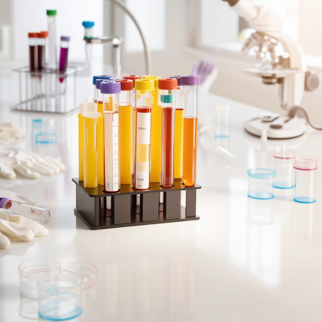 Blood tubes for serum/plasma testing