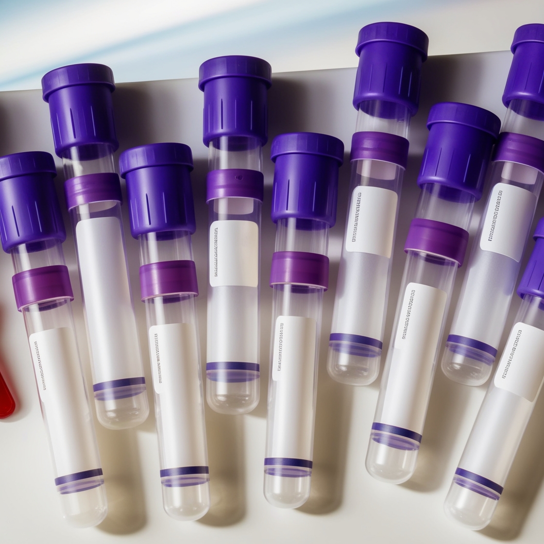 Blood Collection Tubes with Safety Caps