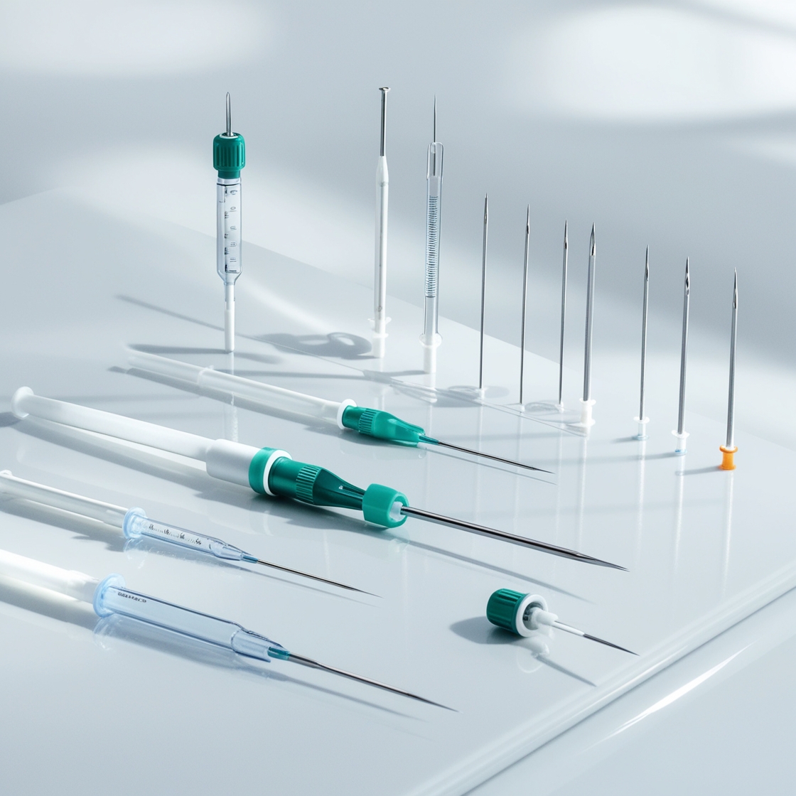 Blood collection needles
