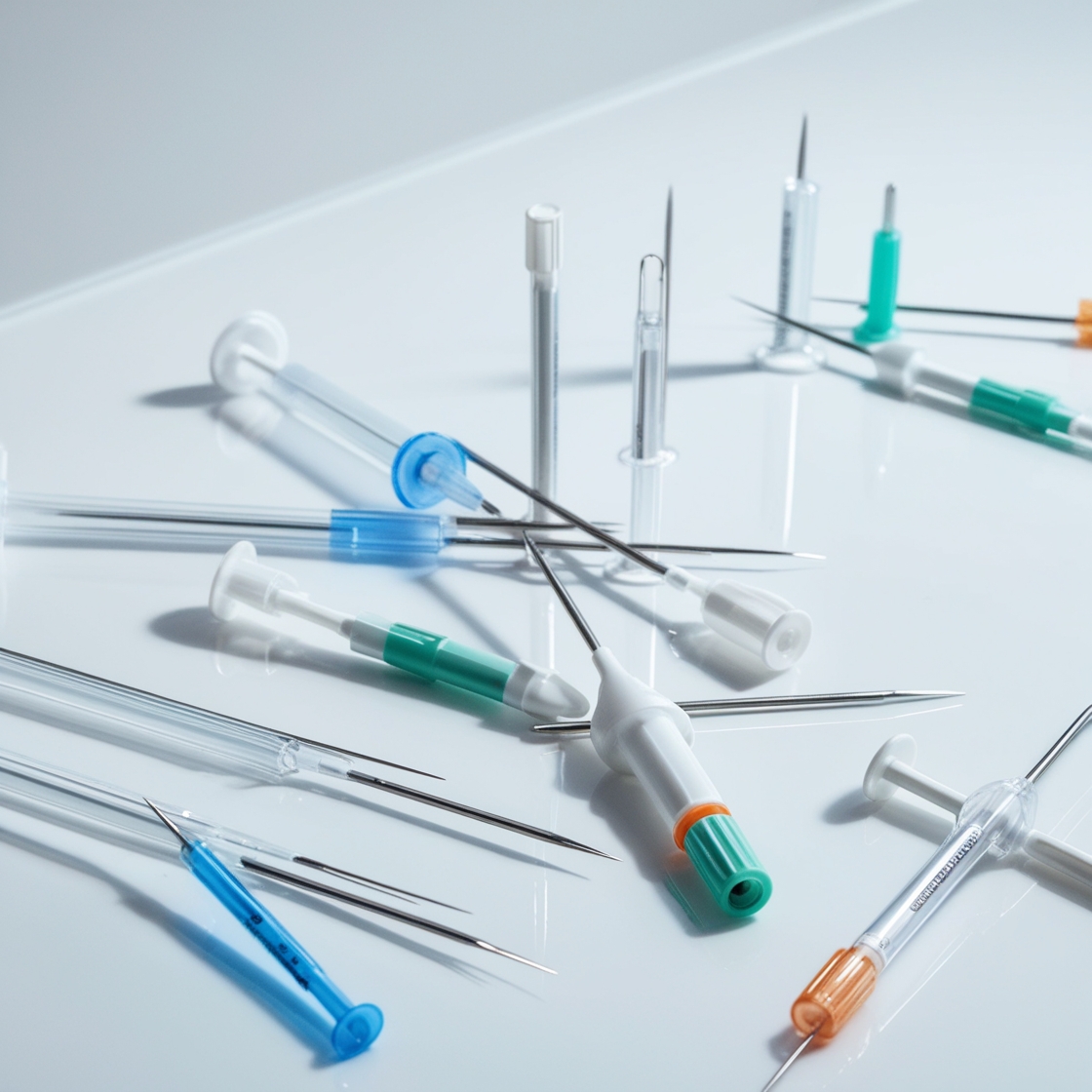 Blood collection needles
